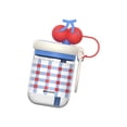 thumbnail image 4 of Botella de agua de cereza creativa de 650ml, jarra de agua, botella de bebida multifunción, taza de agua con para deportes, Picnic, oficina,, 4 of 8