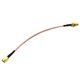 thumbnail image 1 of Línea de conexión RF RG316 cable puente SMA hembra a SMA macho Adaptador Conector antena Cable extensor 15cm 1/2/4 Piezas kenally TX1012-01, 1 of 2
