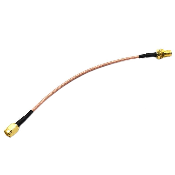 Línea de conexión RF RG316 cable puente SMA hembra a SMA macho Adaptador Conector antena Cable extensor 15cm 1/2/4 Piezas kenally TX1012-01