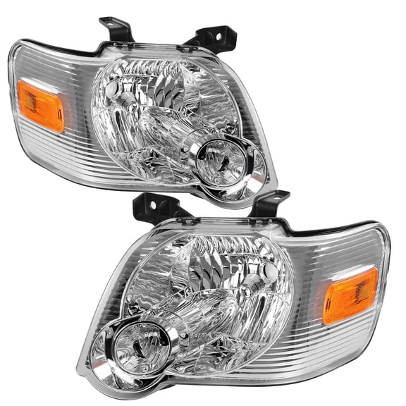 RVNI Headlights Assembly For 2006-2010 Ford Explorer & 2007-2010 Explorer Sport Trac