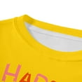 thumbnail image 5 of TOOYOU Girls Summer Outfit Sets Toddler Long Sleeve Cartoon Prints Tops T Shirt Pants Outfits Girls Matching Outfits Size 6-7 Years Yellow, 5 of 5