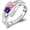 2 Names, variant on Personalized Mothers Ring with 1/2/3/4/5/6/7/8/9 Simulated Birthstones for Mom Engraved Name Ring for Women Promise Rings for Her Custom Family Ring for Wife Grandmother Jewelry Gifts