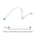 thumbnail image 4 of Uxcell 7.87'' 12 Pins FFC FPC Flat Flexible Cable(A Type) for LCD Laptop Plastic White 5pcs, 4 of 5