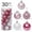 B, variant on Kbndieu Christmas Balls Ornaments for Christmas Decorations - 30Pcs 2.36 Inch Christmas Tree Shatterproof Ornaments for Holiday & Party Decorations (5 Styles) - Christmas Ornaments
