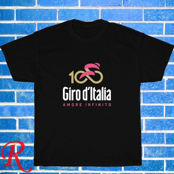 New Giro D Italia Logo Black/Grey/Navy/White Size S-5XL Unisex T-Shirt