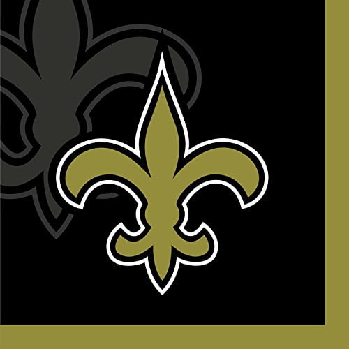 New Orleans Saints NFL Pro Football Sports Banquet Party Paper Beverage Napkins