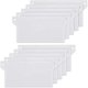thumbnail image 1 of 10 Pack Blind Weight Plate Weight Vertical Blind Blind Vertical Slat 127mm White Replacement Parts, 1 of 5