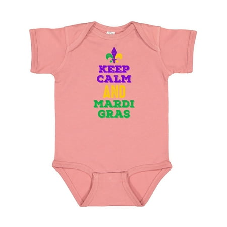 

Inktastic Keep Calm Mardi Gras Gift Baby Girl Bodysuit