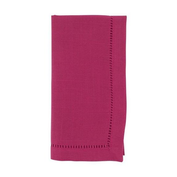 Saro Lifestyle Hemstitched Border Table Napkin (Set of 12)
