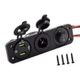 thumbnail image 2 of Panel de salida de carga DYNWAVEMX cargador USB dual para coche 12-24 V, 2 of 8