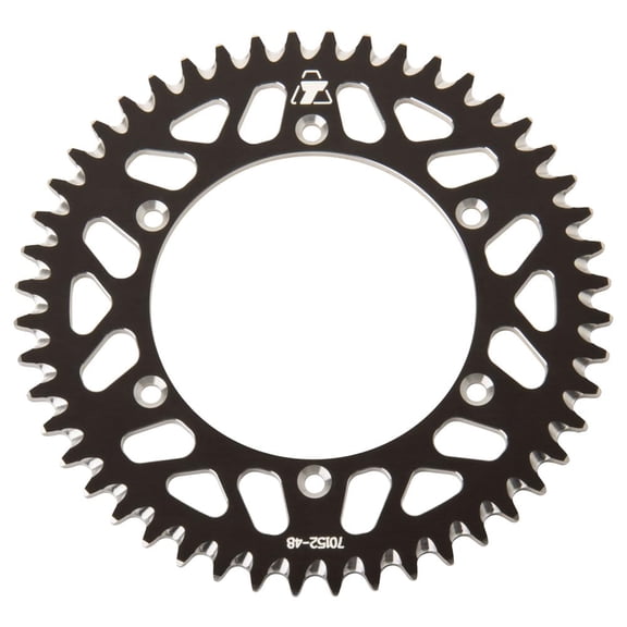 Tusk Rear Aluminum Sprocket 48 Tooth Black for Sherco 300 SEF-R 2016-2017