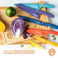 thumbnail image 2 of Set de Cuchillos de Cocina MasterChef 12 pcs Acero Inoxidable Colores, 2 of 9