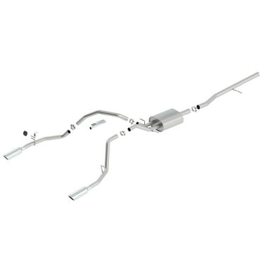 Borla 140536 S-Type Cat Back System Exhaust System Kit EXHAUST SYSTEM Fits select: 2014-2018 CHEVROLET SILVERADO, 2014-2018 GMC SIERRA