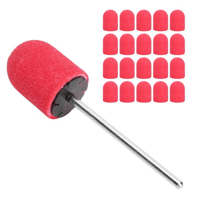 Nail Drill Bit, Light Weight Easy To Store Nail Sanding Drill Bit Easy To Install With Shaft For Home Use