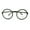 black silver, variant on Psy Gangnam Style Gentleman Clear Lens Eye Glasses - Red Tortoise
