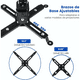 thumbnail image 3 of Soporte Proyector  Bloosom Universal Cañón Ajustable 15kg Techo Pared Negro, 3 of 4