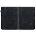 thumbnail image 2 of FJLBDE Case for Samsung Galaxy Tab A11 / Tab A9 8.7 Inch 2025/2023, Embossed Flower PU Leather Flip Wallet Folio Stand Cover, Black, 2 of 7