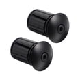 thumbnail image 2 of Tapones para los extremos del manillar: extremos de barra de bicicleta extensibles, de aluminio y ajustables para bicicleta de carretera, montaña, BMX, MTB(negro), 2 of 5