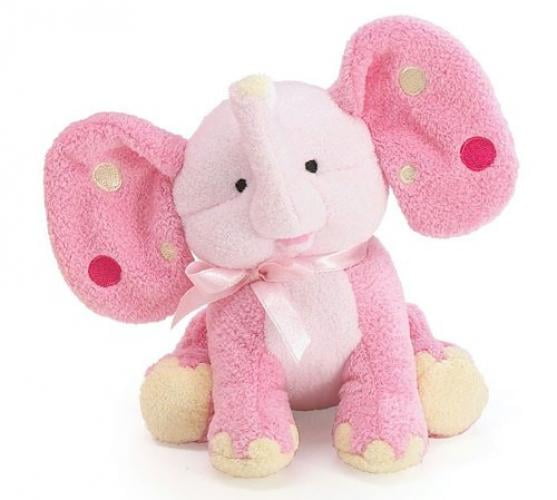 polka dot elephant stuffed animal