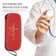 thumbnail image 5 of GOOHOCHY Estuche portátil para estetoscopio, a prueba de golpes, multifuncional, compatible con 3M Litш (rojo)., 5 of 7