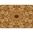 thumbnail image 1 of Ahgly Company Indoor Rectangle Patterned Carrot Orange Area Rugs, 7' x 9', 1 of 6