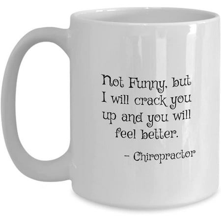 

Chiropractor Mug Funny Chiropractor s Coffee Mug Gifts for Chiropractors Apprentice Chiropractor Qualified Chiropractor Present 2 tone Coffee or