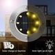 thumbnail image 2 of Pack Solar Pan Light 8 LED Solar Ground Light Exterior impermeable de acero inoxidable Ground Solar Light para pasarela Pathway Lawn Yard Patio Garden Ormromra 2033508-1, 2 of 9