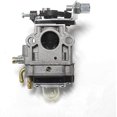 thumbnail image 3 of Carburador para motor de desbrozadora de 52 cc, 49 cc y 43 cc, kit de carburador con junta, manguera, bujía y filtro de combustible, 3 of 3