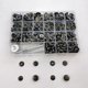 thumbnail image 4 of 100 juegos de botones de presión de metal Kit de cierres a presión de botón de costura, 4 of 4
