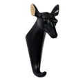 thumbnail image 3 of NUEVO Perchero con forma de cabeza de ciervo para colgar llaves, para interior y exterior, para montar en la pared Negro, 3 of 8