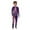 Boy, variant on Funny Family Christmas Pajamas Matching Sets 2025 – Purple Long Sleeve Top with Golden Christmas Tree & “Merry Christmas” Print, Matching Pants Holiday PJs for Family, Couples