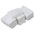 thumbnail image 3 of 640Pcs Lady White Nail Polish Remover Rectangular Face Cleaning Cotton Pads, 3 of 4