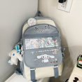 thumbnail image 4 of Nueva mochila de peluche Sanrio Cinnamoroll para niños, niñas y niños, color negro, Y2k, azul, mochila escolar Kawaii para estudiantes, mochila grande para ordenador, 4 of 4