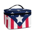 thumbnail image 2 of HELLHERO US Flag Travel Makeup Case Travel-Size Accessories Women Travel Storage Polyester, 2 of 6