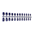 thumbnail image 2 of 24x Solid Small Round Head Coffin False Nails Removable Neat DIY Exquisite Personality for Manicure Lovers Type31, 2 of 6