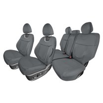 For Hyundai Tucson 2022-2024 FH Group PU Leather Custom Fit Car Seat Covers - Solid Gray Full Set