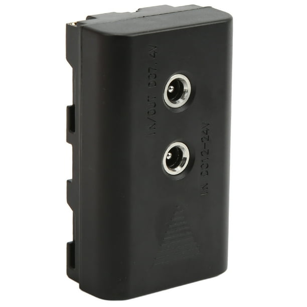 Np-f550 NPF550 Salida De Batería Ficticia 7,4 V/3A Para Monitor De Luz LED NPF550 NPF570 NPF970