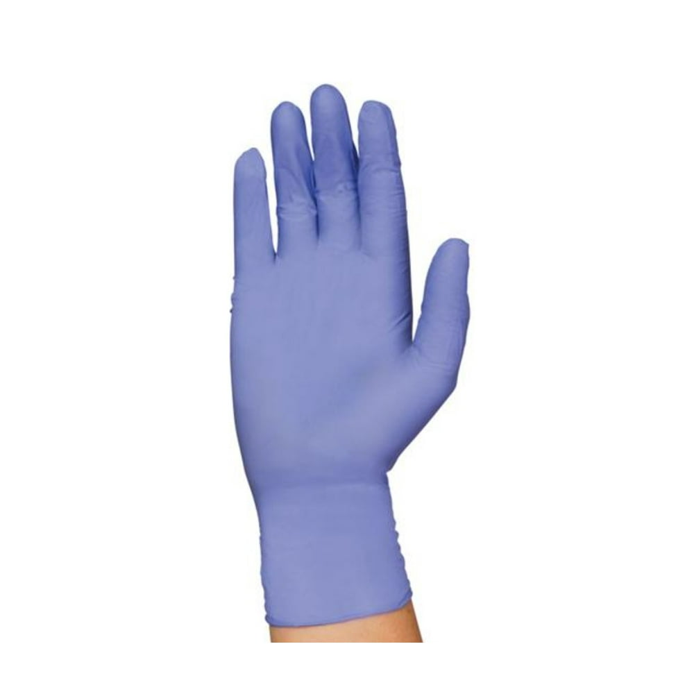 Ambitex Powder Free Nitrile Exam Gloves 200 XS Purple