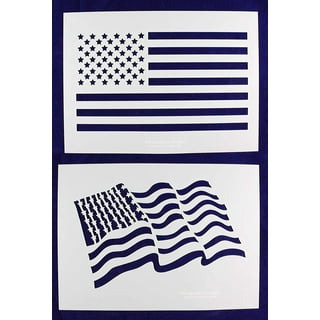 American Flag Stencil Kit - XLS Giant Sized