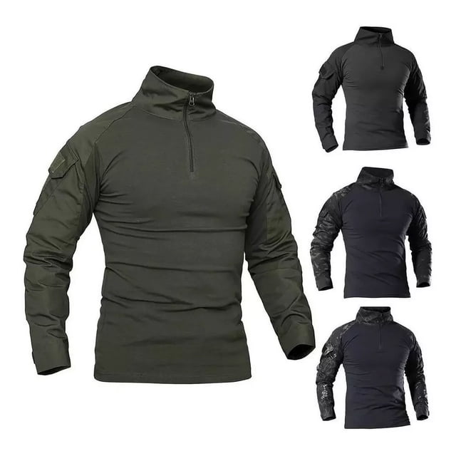 Hombre Uniforme Militar Táctico Hombres Camisa De Combate