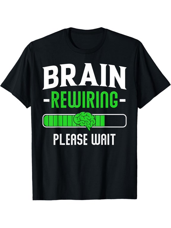Brain Rewiring Please Wait Funny Post Brain Surgery Recovery T-Shirt
