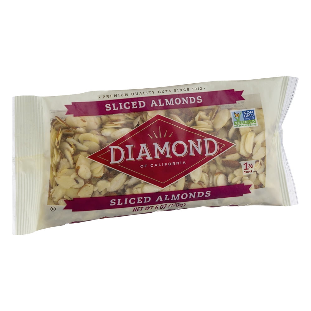 Diamond of California Sliced Almonds, 6 oz