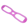 thumbnail image 4 of EeaseCA 2pcs 8 Word Chest Developer Muscle Resistance Bands Silicone Fitness Yoga Workout Pulling Exerciser Pull Rope Body Building Tool (Blue and Purple), 4 of 7
