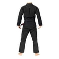 thumbnail image 2 of FUJI All-Around Brazilian Style Jiu Jitsu Uniform, Black (Black Lettering), Size A1, 2 of 5