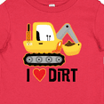 thumbnail image 4 of Inktastic Construction Truck I Love Dirt Boys or Girls Baby T-Shirt, 4 of 5