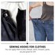 thumbnail image 3 of AURARMLET 50Ud Ajustables De Metal Para Y Faldas En Acero Inoxidable Para Coser, 3 of 8