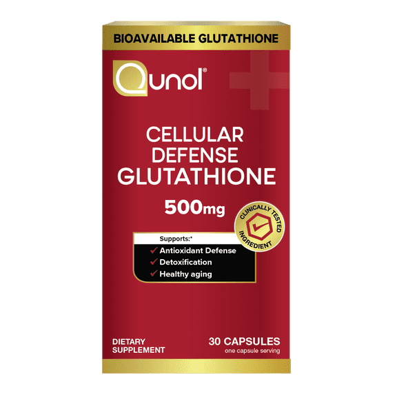 Qunol Cellular Defense Glutathione Capsules 30ct