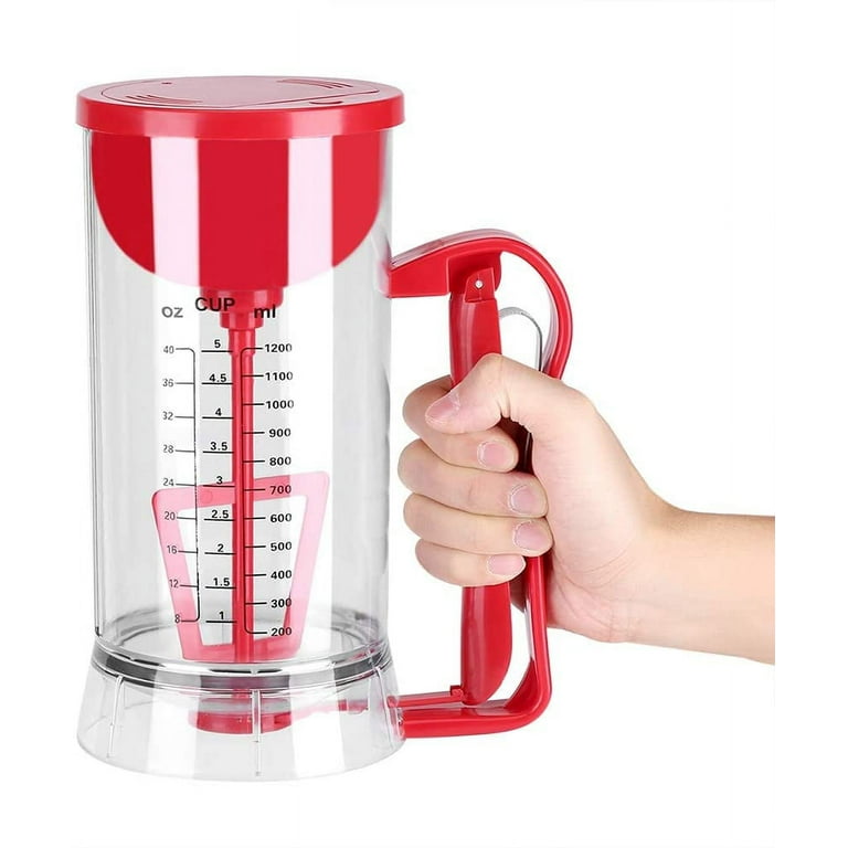 1000ML Pancake Batter Dispenser Hand Batter Mixer Bottle Crepe Machine  Waffle Shaker Kitchen Products Online From Xinyunxing888, $17.41