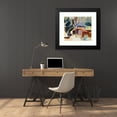thumbnail image 4 of Albert Müller 22x20 Black Modern Framed Museum Art Print Titled - Ticino Houses (1922), 4 of 5
