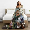 thumbnail image 6 of Custom Blanket with Photos Text, Customized Blankets with Photos Collage Customized Blankets for Family Birthday Wedding Gift, Personalized Bed Throw Blanket for Adult Child Black, 60" x 50", 6 of 6